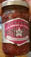 Mängden socker i Moutarde à la crème de cassis