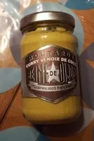 Mängden socker i Moutarde curry et noix de coco