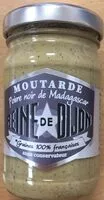 Mängden socker i Moutarde poivre noir de Madagascar