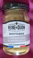 Mängden socker i Moutarde au poivre noir de Madagascar