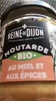 Mängden socker i Moutarde Bio au miel et épices