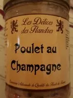 Mängden socker i Poulet au champagne