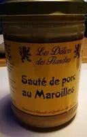 Mängden socker i Sauté de porc au Maroilles