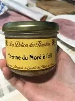 Mängden socker i Terrine du Nord à l'ail