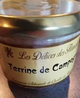 Mängden socker i Terrine de campagne