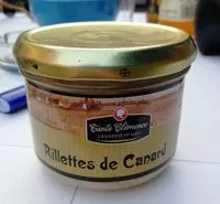 Mängden socker i Rillettes de canard