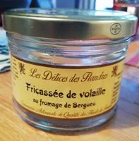 Mängden socker i Fricassée de volaille au fromage de Bergues