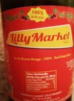 Mängden socker i Jus de raisin