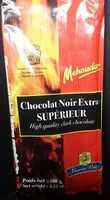 Mängden socker i Chocolat noir extra supérieur