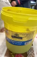 Mängden socker i Moutarde de dijon