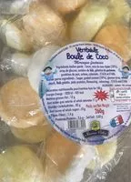 Mängden socker i Veritable boule ds coco