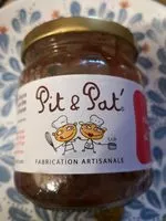 Mängden socker i Confiture de rhubarbe et fraise