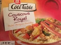 Mängden socker i Couscous surgelé boite