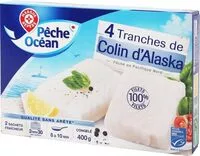 Mängden socker i 4 Portions de Filet de Colin d'Alaska, Surgelé
