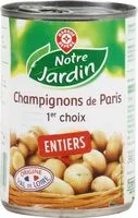 Mängden socker i Champignons de Paris Entiers1/2