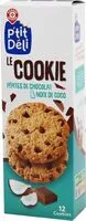 Mängden socker i Le Cookie - Pépites De Chocolat & Noix De Coco