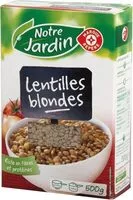 Mängden socker i Lentilles blondes
