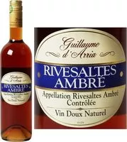 Mängden socker i Rivesaltes ambré 16% vol