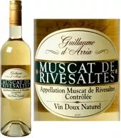 Mängden socker i Muscat de rivesaltes 15.5 %