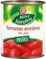 Mängden socker i Tomates entières pelées