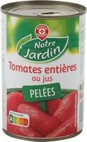 Mängden socker i Tomates entières pelées au jus