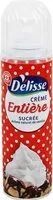 Mängden socker i Crème sucrée