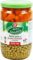 Mängden socker i Petits pois carottes extra fins bocal