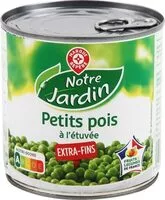 Mängden socker i Petits pois extra fins 1/2