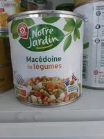 Mängden socker i Macédoine de légumes