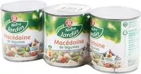 Mängden socker i Macédoine de légumes