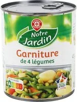 Mängden socker i Jardinière aux 4 légumes