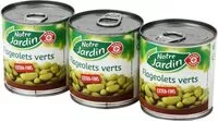 Mängden socker i Flageolets Verts Notre Jardin, Extra-fins