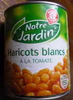 Mängden socker i Haricots blancs à la tomate