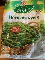 Mängden socker i Haricots verts extra fins