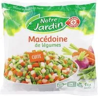 Mängden socker i Macédoine de légumes