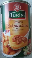 Mängden socker i Ravioli Bolognaise (Riche en viande)