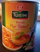 Mängden socker i Ravioli pur boeuf