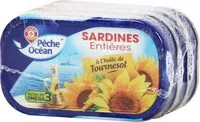 Mängden socker i Sardines à l'huile végétale