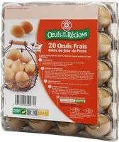 Mängden socker i Oeufs frais djp x20