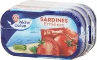 Mängden socker i Sardines à la tomate