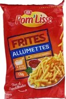 Mängden socker i Frites, Section De 6  mm