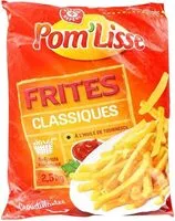 Mängden socker i Frites classiques