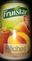Mängden socker i Pêches demi-fruits au sirop