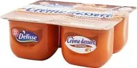 Mängden socker i Delisse creme dessert caramel