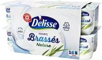 Mängden socker i Yaourts brassés nature au lait entier 16 x 125 g
