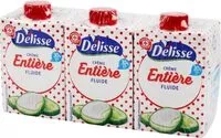 Mängden socker i Crème entière fluide