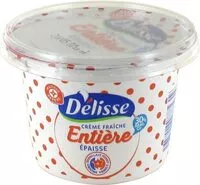 Mängden socker i Crème fraîche épaisse 30%MG