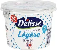 Mängden socker i Crème légère 15% MG