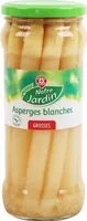 Mängden socker i Asperges blanches grosses