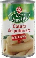 Mängden socker i Coeurs de palmiers